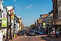 People and traffic in the main street of Annapolis, Maryland. Image credit Wirestock Creators via Shutterstock