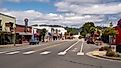 Downtown Reedsport, Oregon. Editorial credit: Hugh Hull / Shutterstock.com