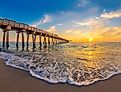 The pier at Venice, Florida.