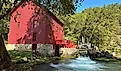 Alley Spring and grist mill in Eminence, Missouri.