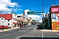 Vibrant buildings along Main Street in Ely, Minnesota. Image credit Malachi Jacobs via Shutterstock