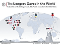 the locations of the 10 longest caves in the world