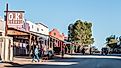 Looking down Allen Street in historic Tombstone, Arizona. Editorial credit: Atomazul / Shutterstock.com