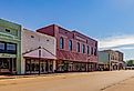 The old business district on Main Street, Ashdown, Arkansas. Image credit Roberto Galan via Shutterstock