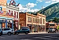 The beautiful downtown area of Aspen, Colorado.
