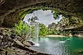 The spectacular Hamilton Pools in Texas.