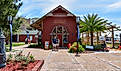 People walking and shopping at Florida city St George Street in St. Augustine, Florida. Image credit Andriy Blokhin via Shutterstock