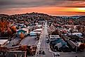 Aerial view of Main Street in Blowing Rock, North Carolina. Image credit: Jeffery Scott Yount / Shutterstock.com.