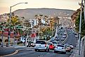 Cleo Street in downtown Laguna Beach, California. Editorial credit: PICTOR PICTURES / Shutterstock.com.