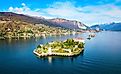 Lake Maggiore in Italy.