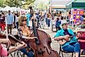 A lively street scene in Natchitoches, Louisiana. Image credit: billy ogle via Shutterstock