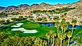 View of a golf course in Boulder City, Nevada.