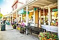 The Main Street in Fredericksburg, Texas. Image credit ShengYing Lin via Shutterstock
