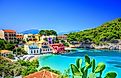 Assos village, Kefalonia, Greece.