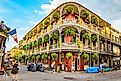 The French Quarter, New Orleans. Editorial credit: kavram / Shutterstock.com