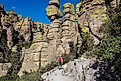 Unusual landscape at the Chiricahua National Monument, Arizona, USA. Credit: Galyna Andrushko/Shutterstock.com