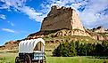 Scotts Bluff National Monument in Nebraska.