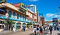 Boardwalk at Resorts Casino Hotel in Atlantic City, New Jersey. Image credit Wangkun Jia via Shutterstock.