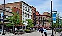 Downtown Ithaca, New York. Image credit Spiroview Inc via Shutterstock