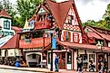Helen, Georgia, Bavarian village, traditional architecture. Editorial credit: Kristi Blokhin / Shutterstock.com