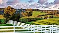 Editorial Photo Credit: EZ Miles via Shutterstock. Walnut Creek Landscape in Holmes County Ohio