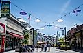 Main street in Grass valley decorated for the Celtic celebration, via AlessandraRC on iStock.com