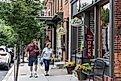 Main Street in Lititz, Pennsylvania. Image credit Amy Lutz via Shutterstock