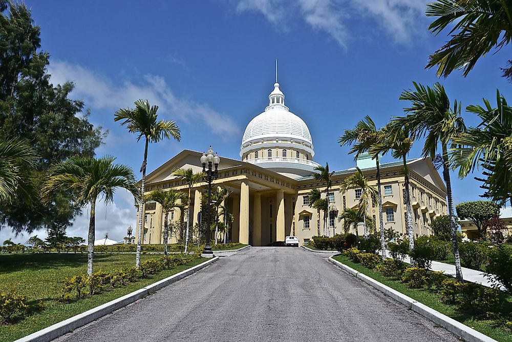 least populated capital city in the world