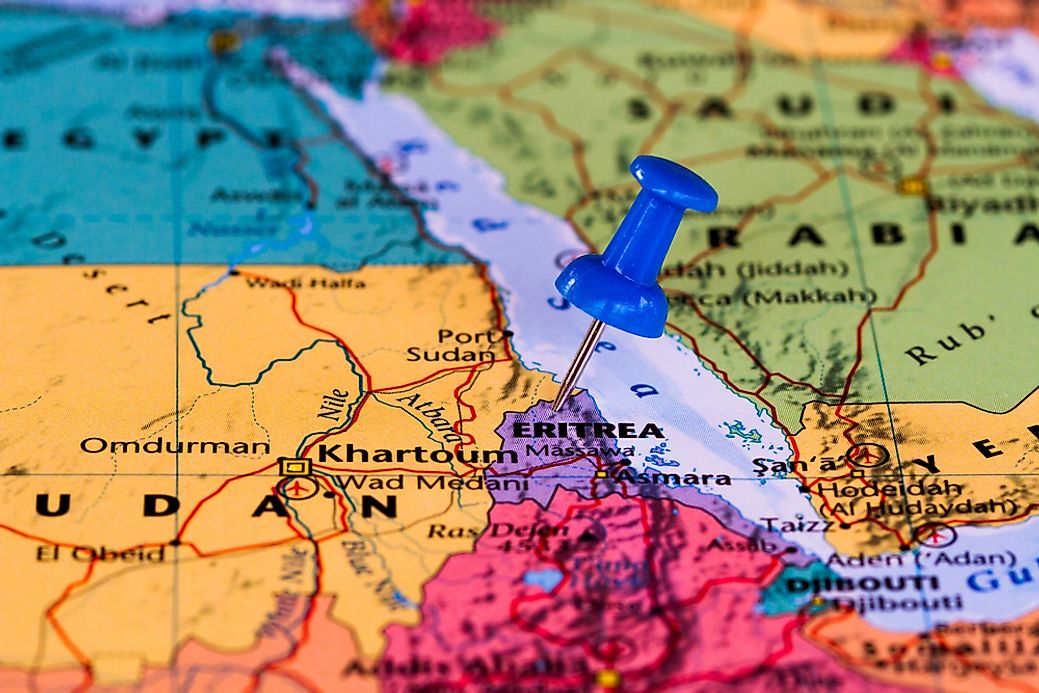 Which Countries Border Eritrea? - WorldAtlas.com