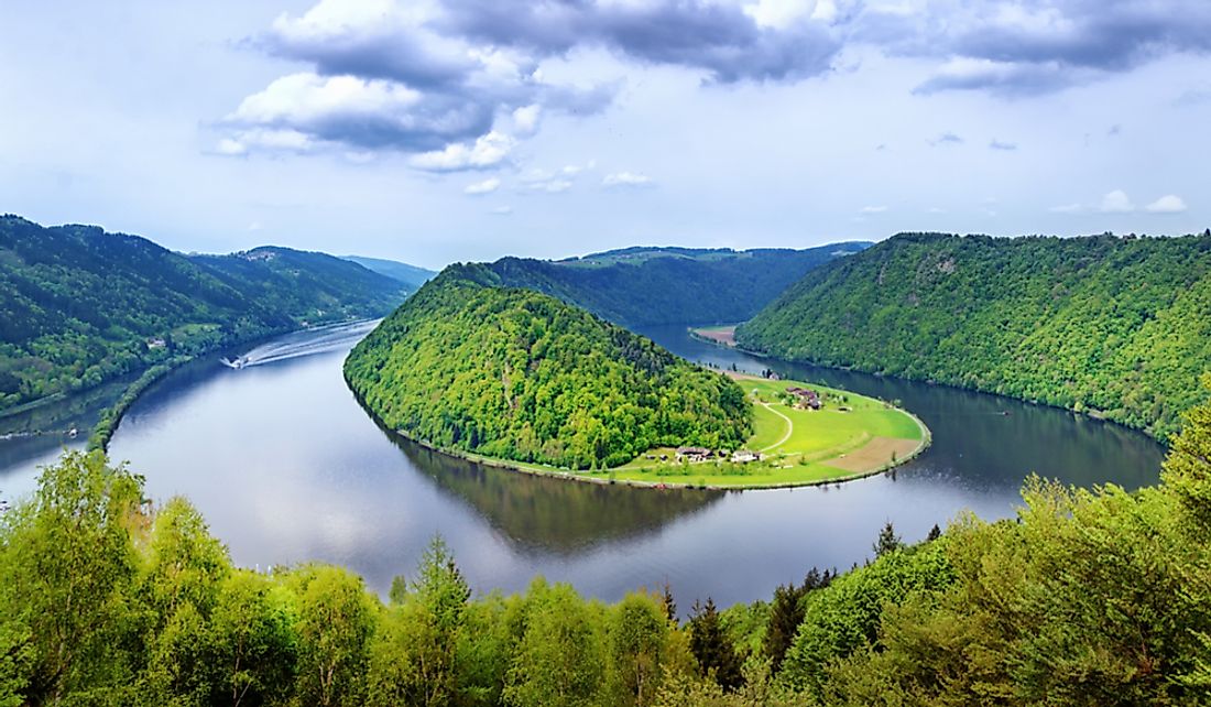 Longest Rivers in Austria - WorldAtlas.com