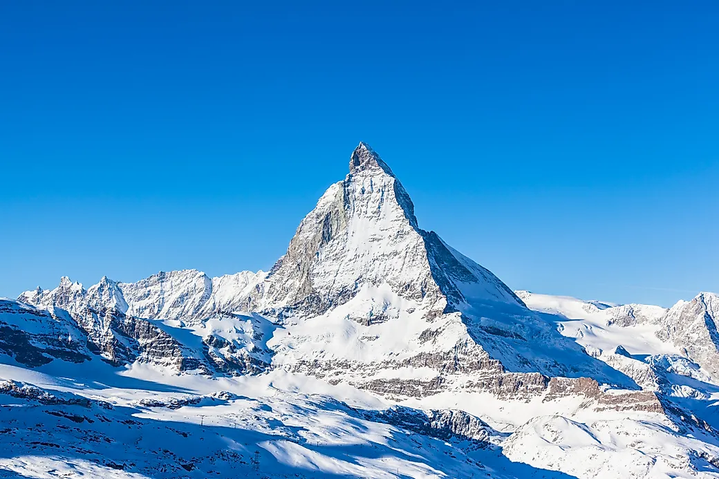 Highest Mountains In Switzerland - WorldAtlas.com
