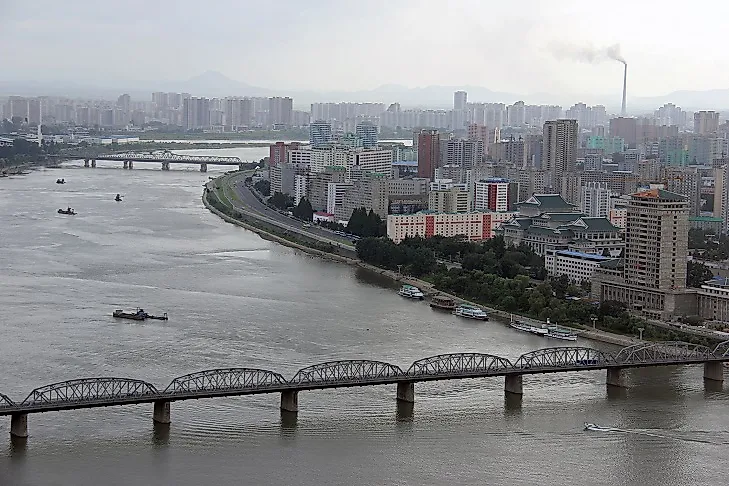 Major Rivers Of North Korea