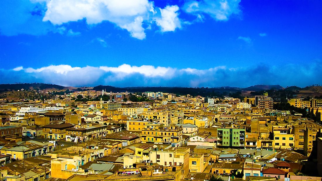 What Is the Capital of Eritrea  WorldAtlas com