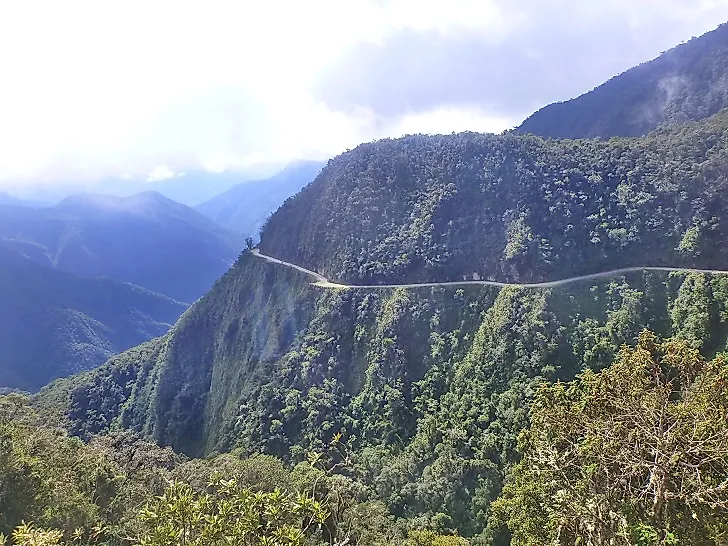 North Yungas Road Bolivia's Treacherous Road Of Death
