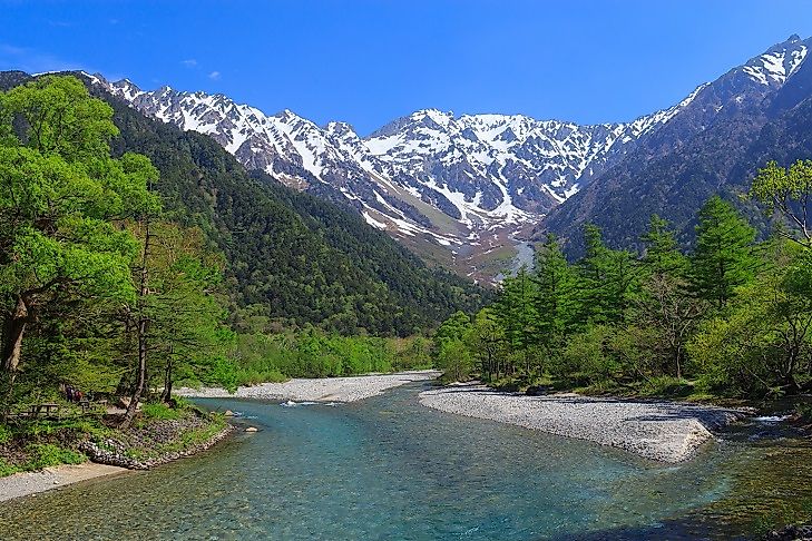 Longest Rivers In Japan