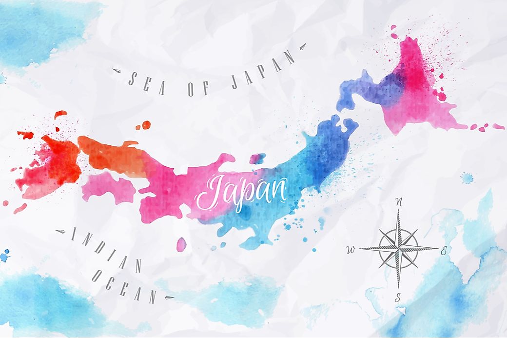 The Main Islands of Japan