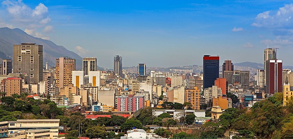 Biggest Cities In Venezuela - WorldAtlas.com