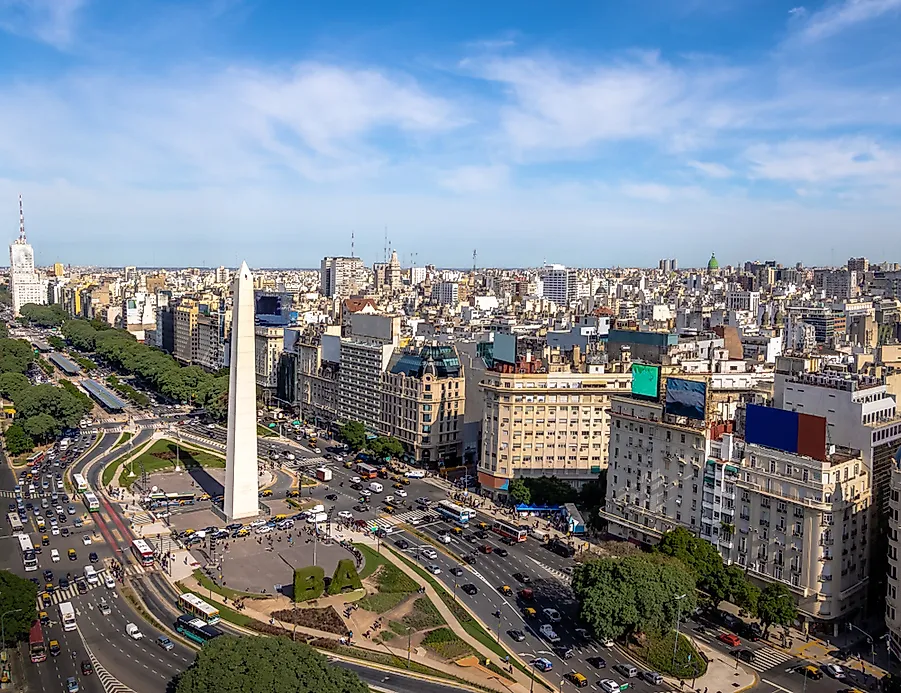 What Is The Capital of Argentina? - WorldAtlas.com