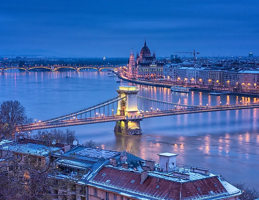 What is the capital city of hungary worldatlas