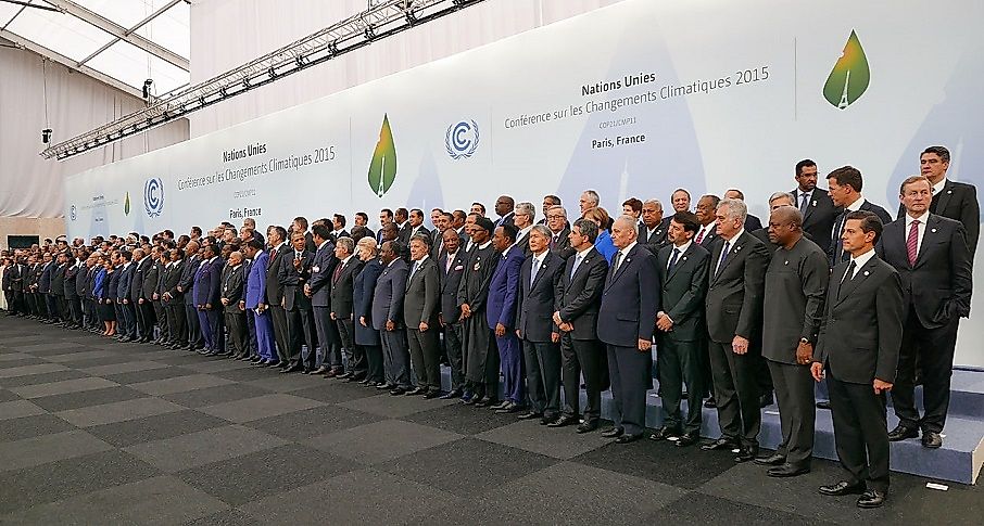 Paris Agreement On Climate Change, 2015 (Accord de Paris)