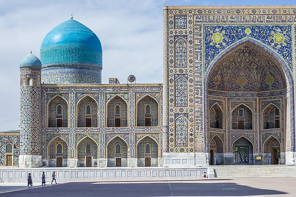 Central Asia's Major Cultural And Economic Hubs