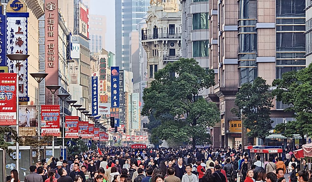 Which Countries Have A Population Over 1 Billion?