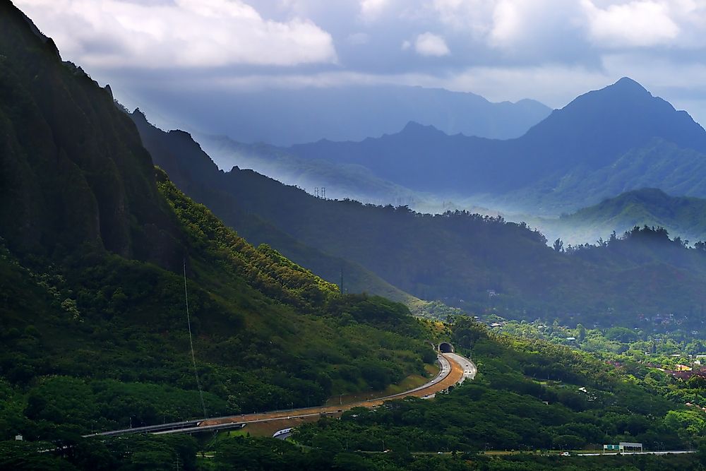 Hawaii's Upside Down Waterfall