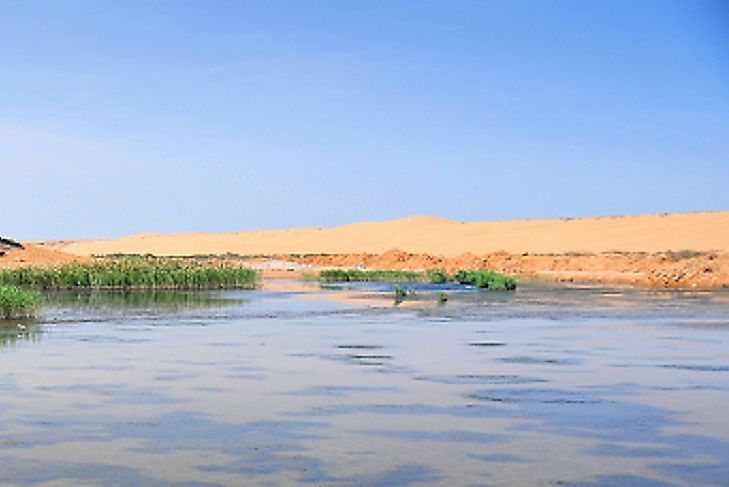 Ecological Regions In Western Sahara (Sahrawi Arab Democratic Republic)