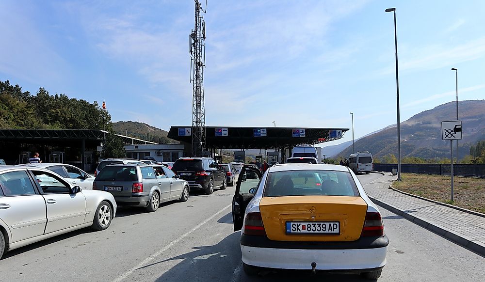Which Countries Border Kosovo?
