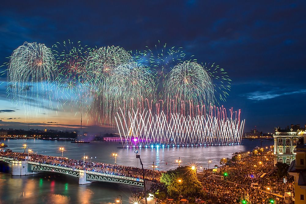 What is the White Nights Festival?