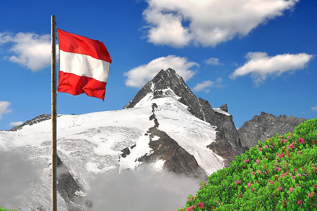 What Do The Colors And Symbols Of The Flag Of Austria Mean?