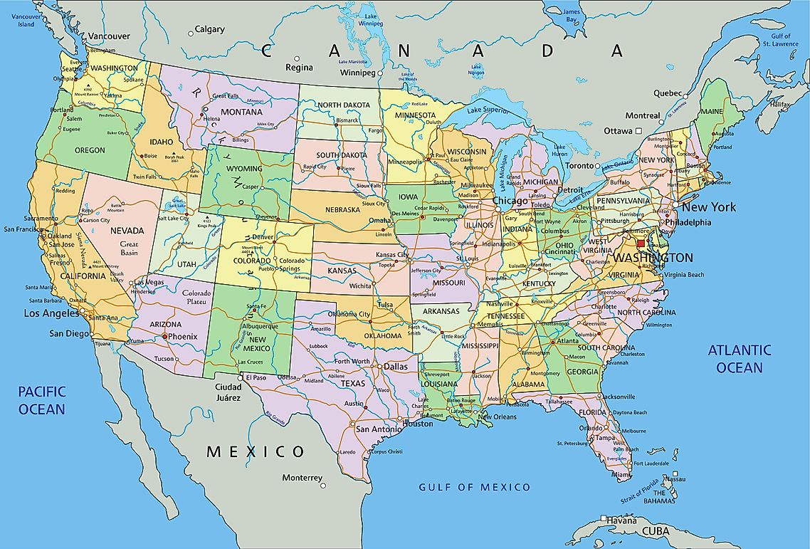 What is the Biggest State in the United States? - WorldAtlas.com