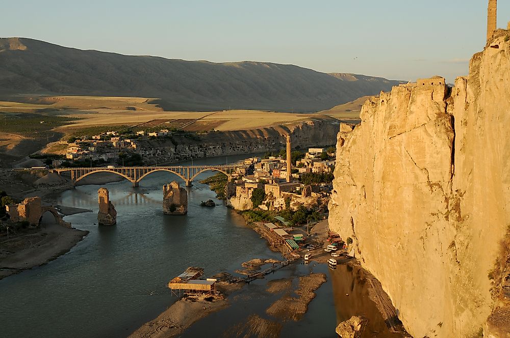 Where is the Tigris River?
