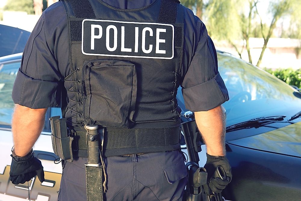 Which State Has the Most Police Officers?